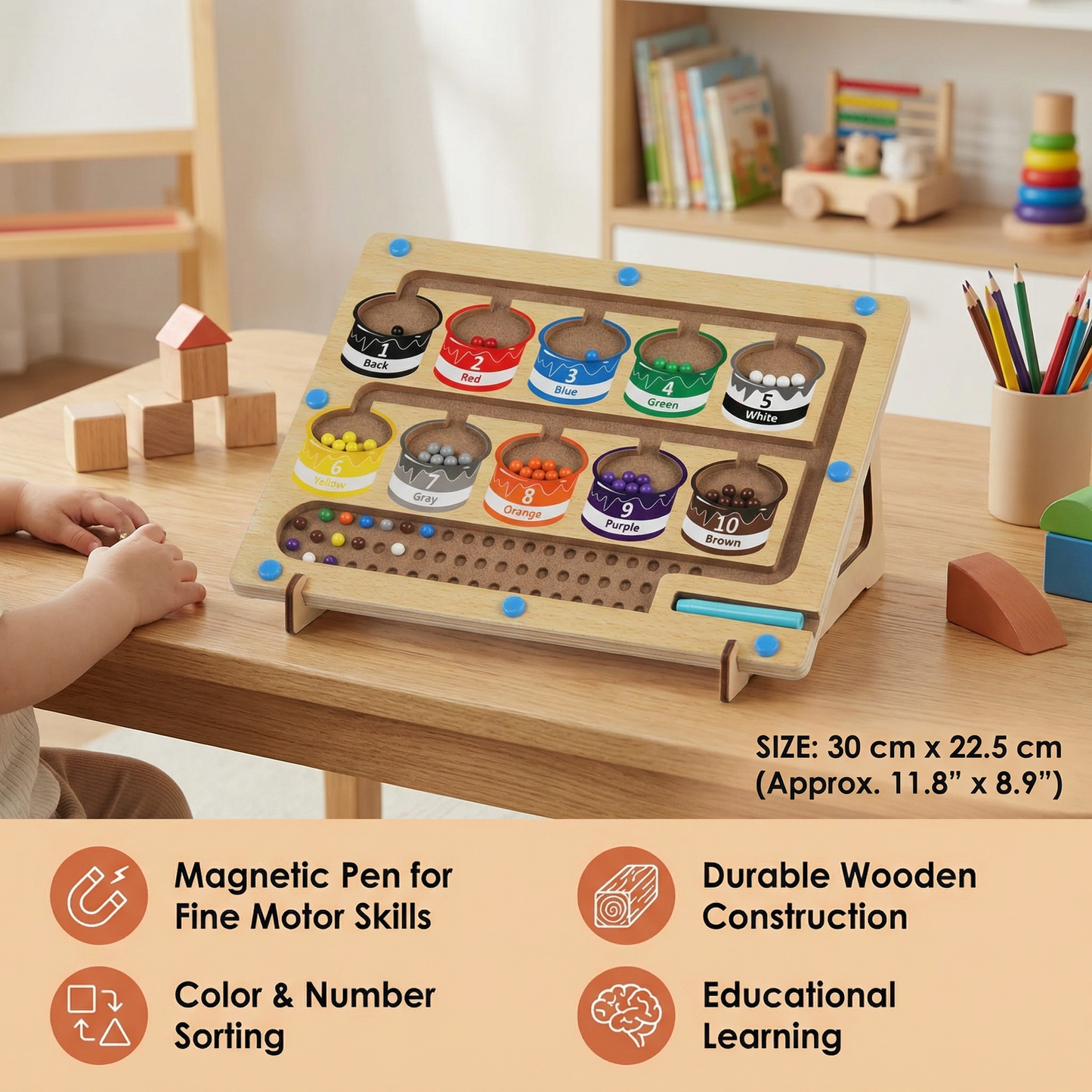 Montessori Magnetic Labyrinth
