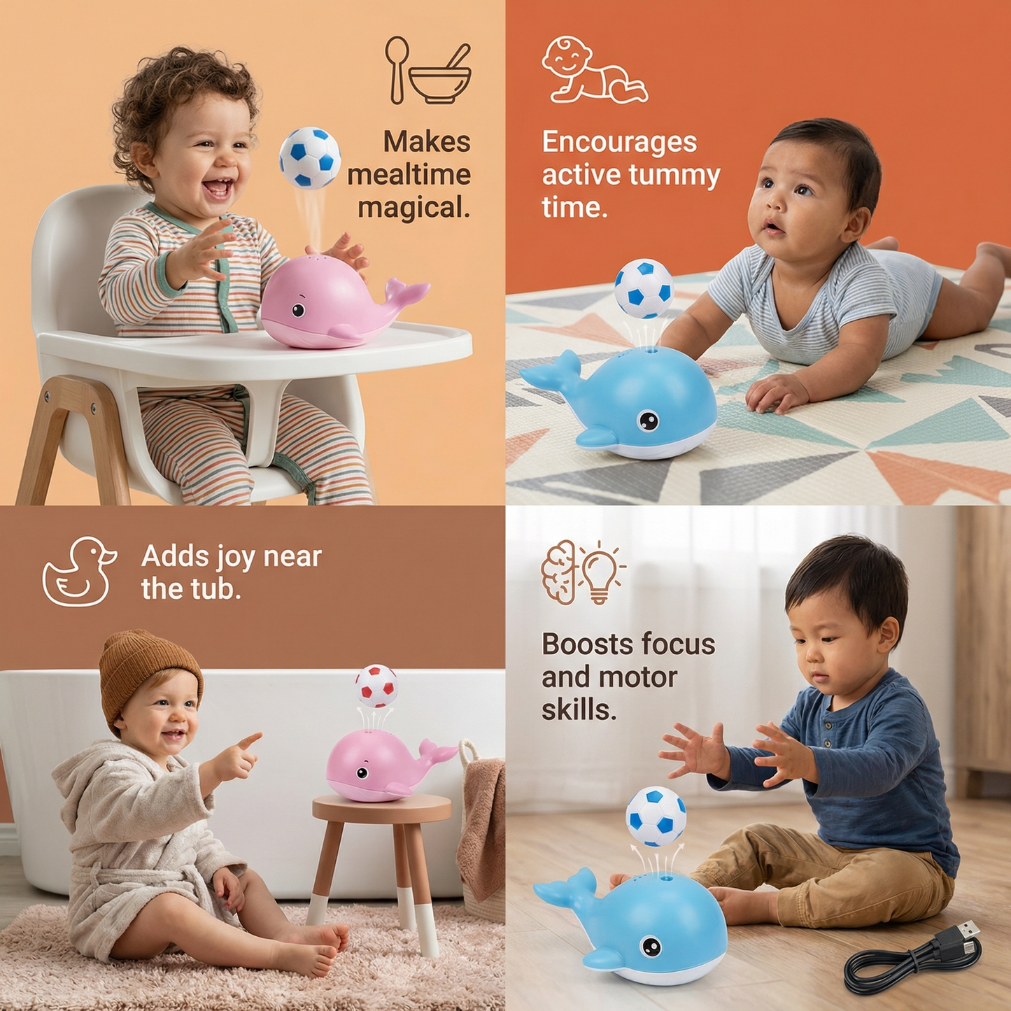 Fun Whale Balloon Toy