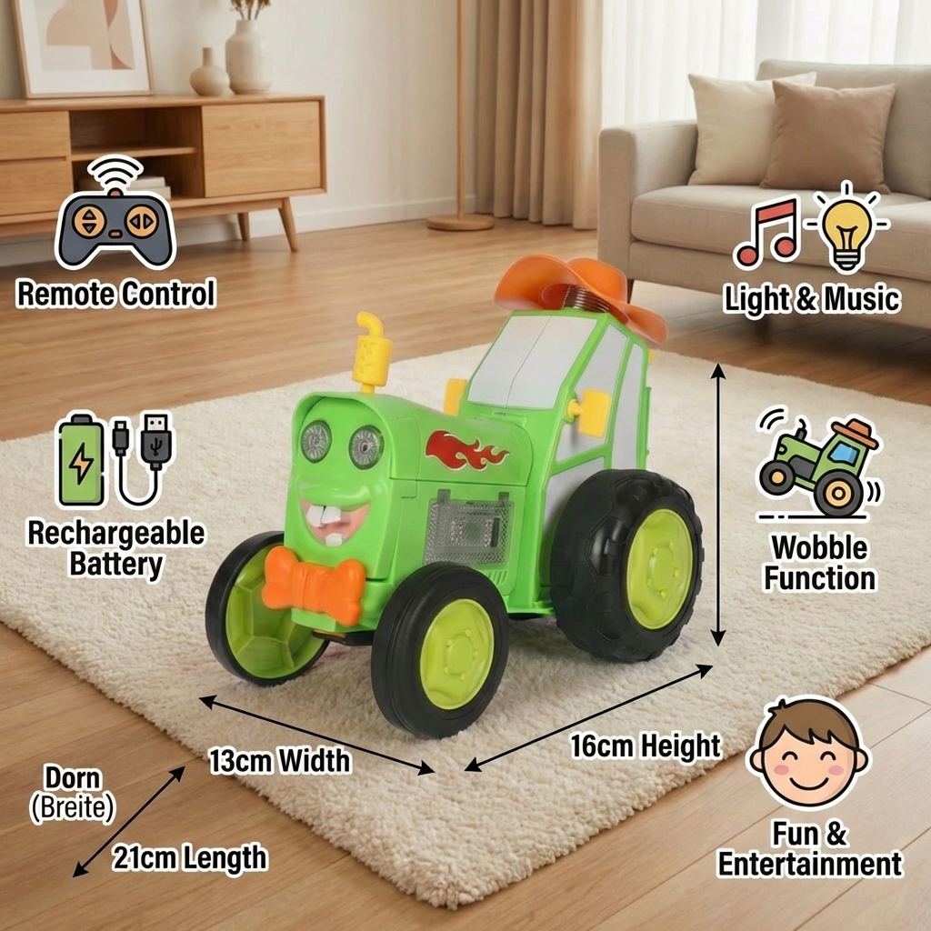 Hobbling Tractor Kids Toy