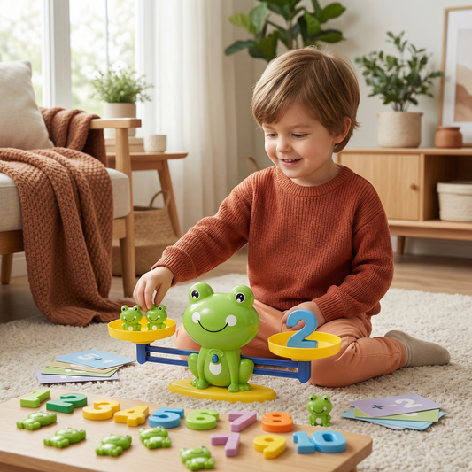 Educational Frog Scale Children's Toy – Math Made Easy!