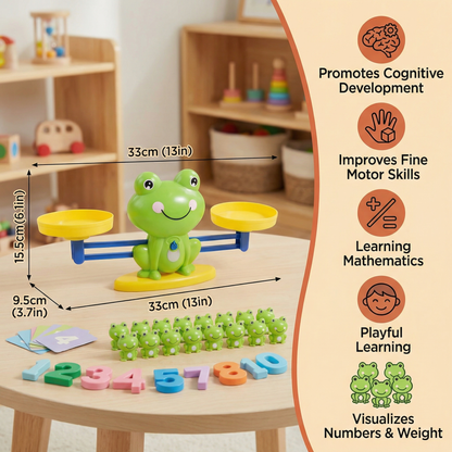 Educational Frog Scale Children's Toy – Math Made Easy!