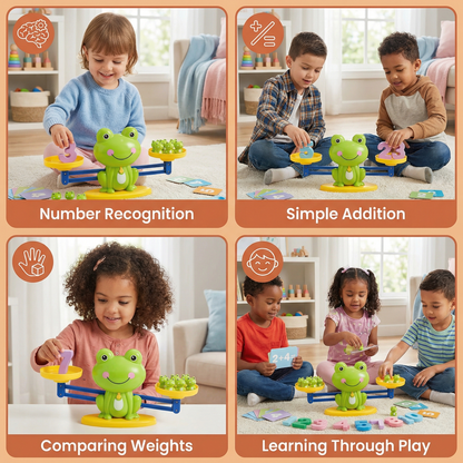 Educational Frog Scale Children's Toy – Math Made Easy!