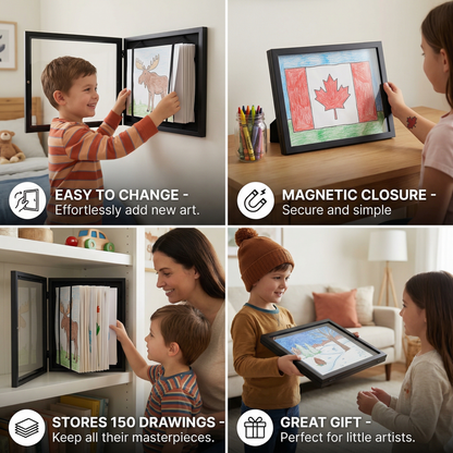 Picture Frame – For Up to 150 Drawings