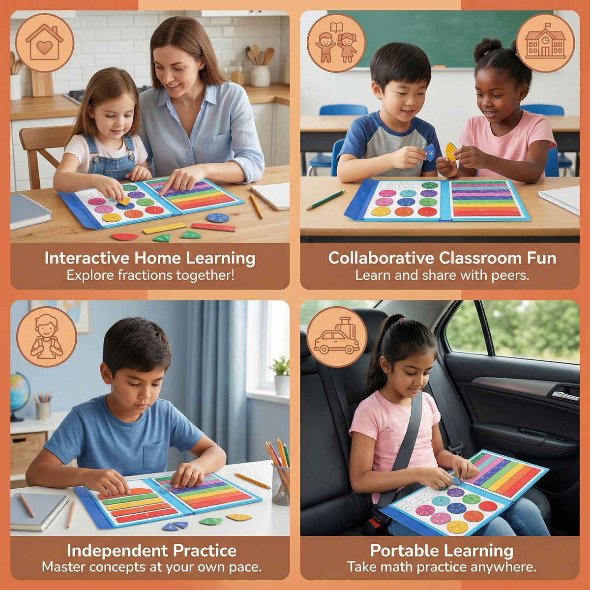 Math Master Handheld Math Master Magnetic Math Game – Maple & Kids