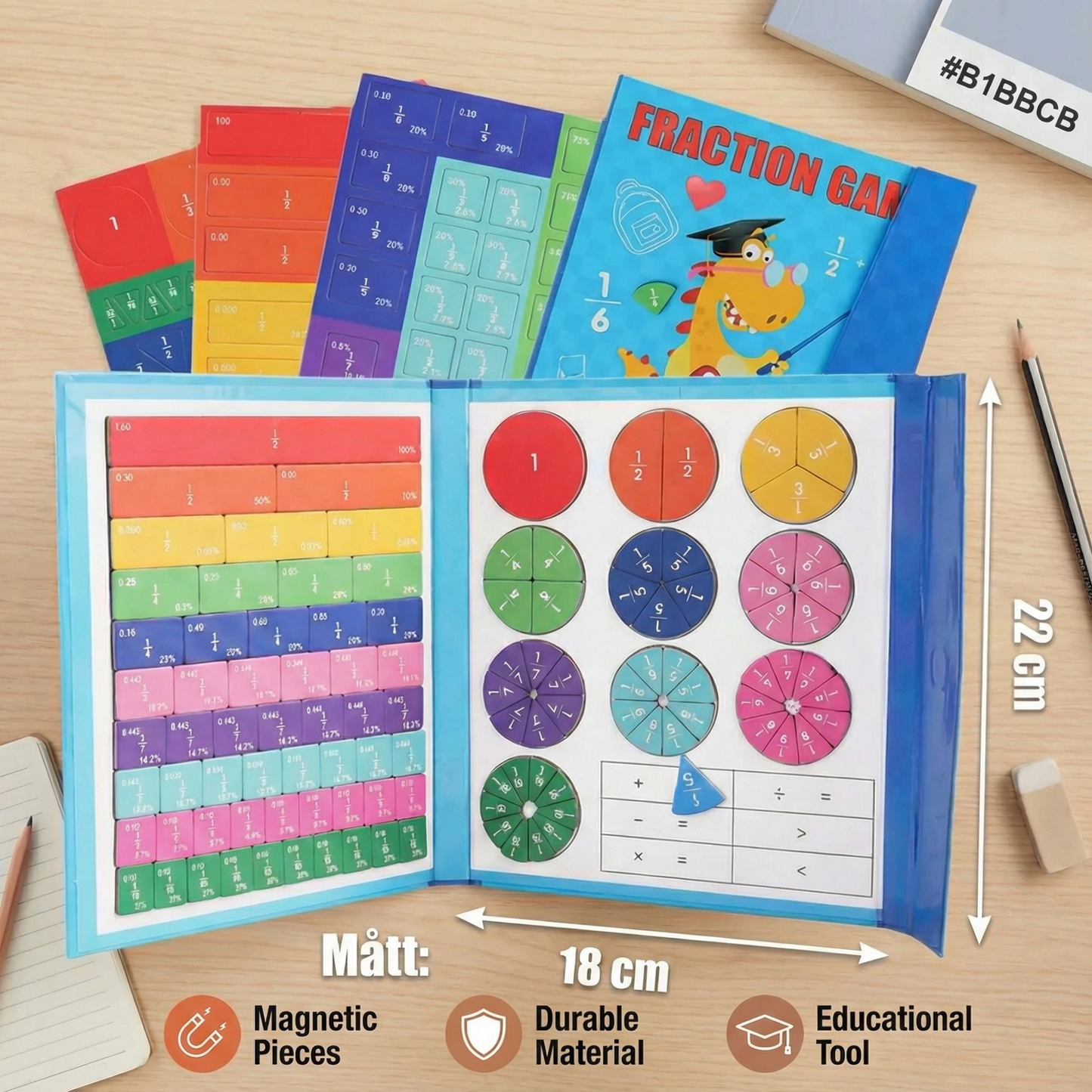 Math Master Magnetic Math Game