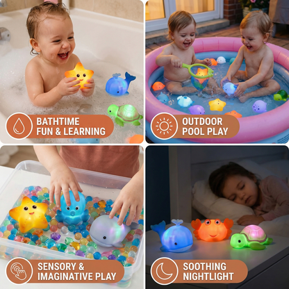 Glowing Bath Animals