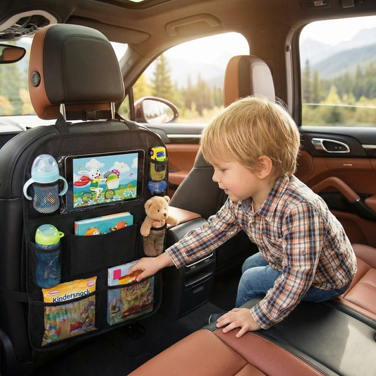 Car Seat Protector and Organizer for Kids