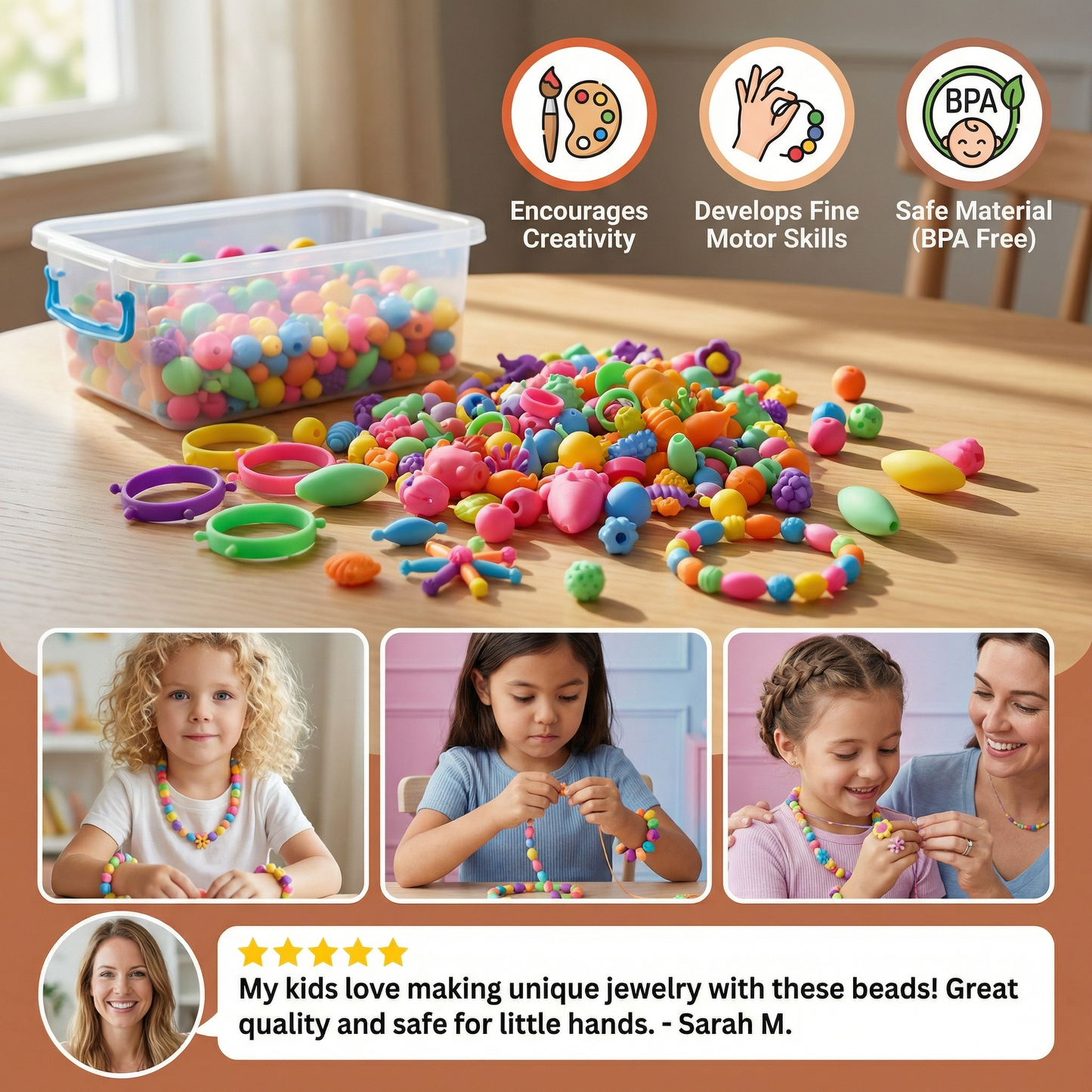 Jewelry Game Pieces for Children