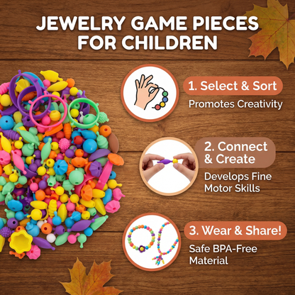 Jewelry Game Pieces for Children