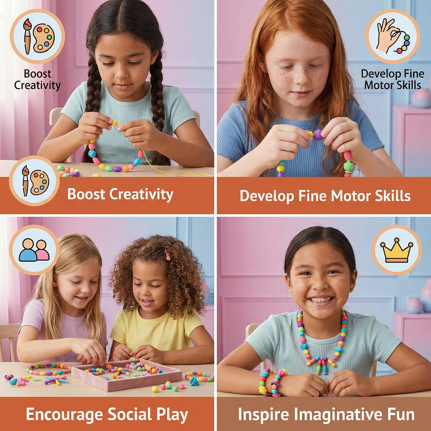 Jewelry Game Pieces for Children
