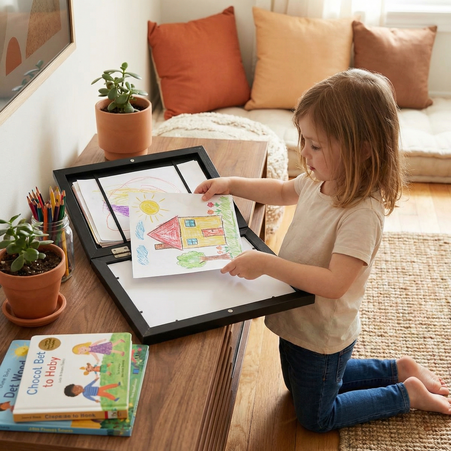 Picture Frame – For Up to 150 Drawings