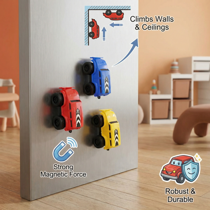 Magnetic Wall Climbing Cars