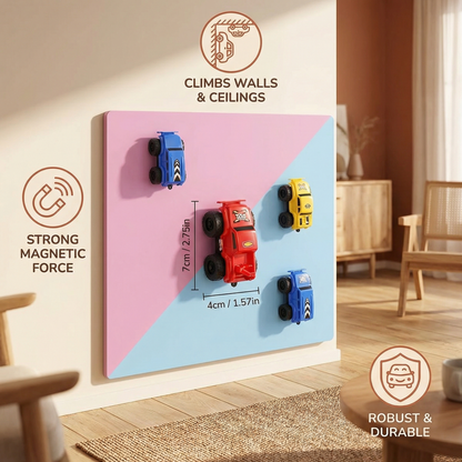 Magnetic Wall Climbing Cars