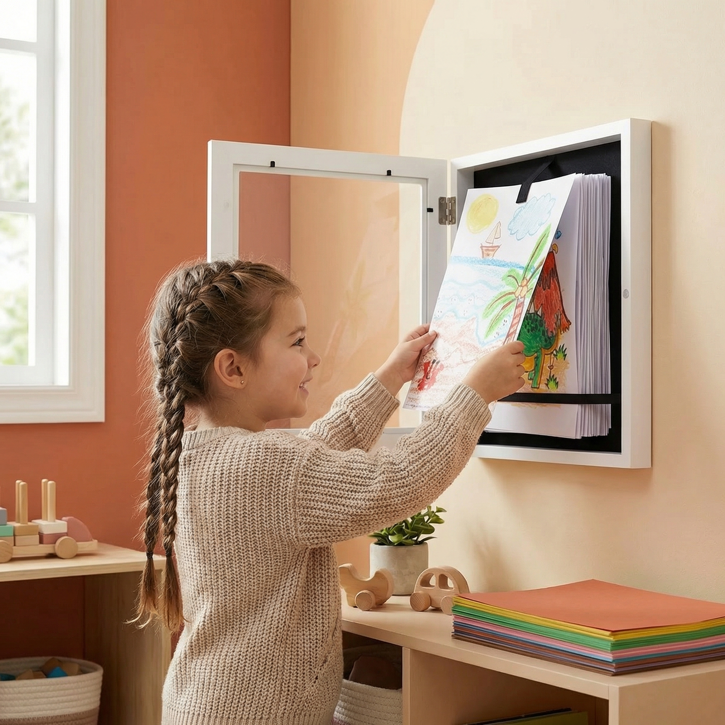 Picture Frame – For Up to 150 Drawings