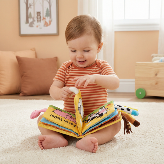 Sensory Crinkle Storybook for Toddlers