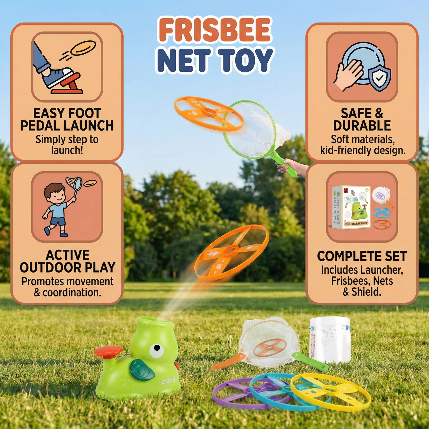 Frisbee Net Toy