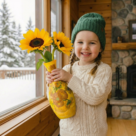 Elegant 3D Puzzle Vase – Usable for Real Flowers
