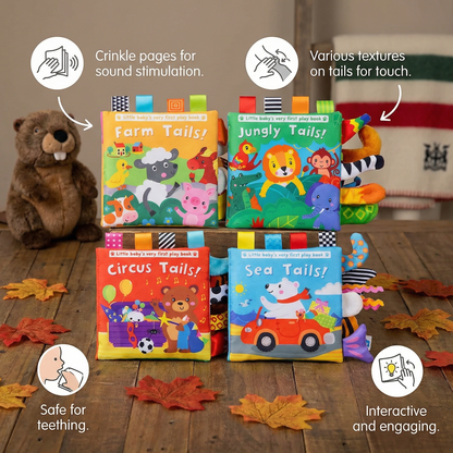 Sensory Crinkle Storybook for Toddlers