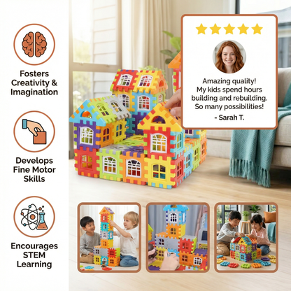Montessori Window Building Blocks for Children