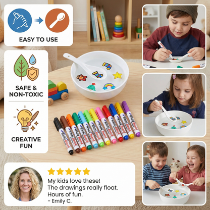 Magical Markers for Floating Drawings (12 Pieces)