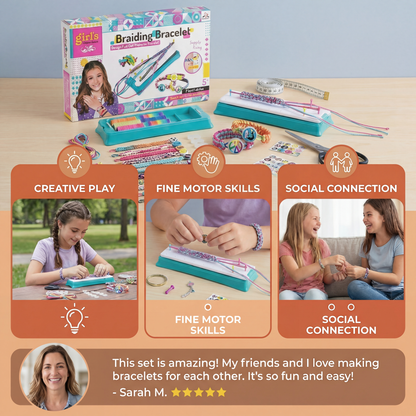 Creative Bracelet Weaving Set
