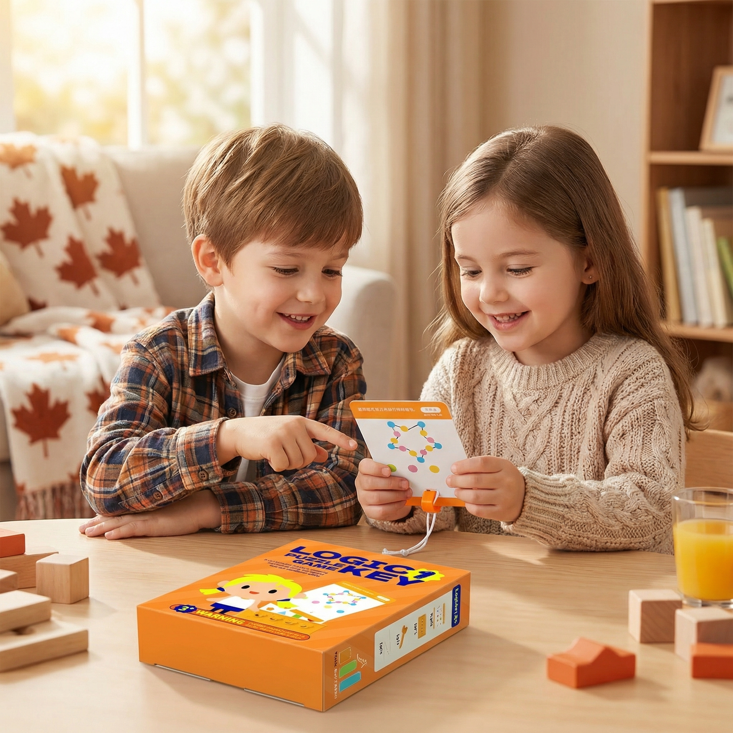Logic Key Puzzle Game for Kids