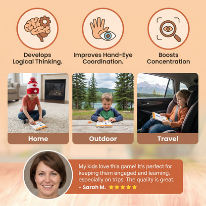 Logic Key Puzzle Game for Kids