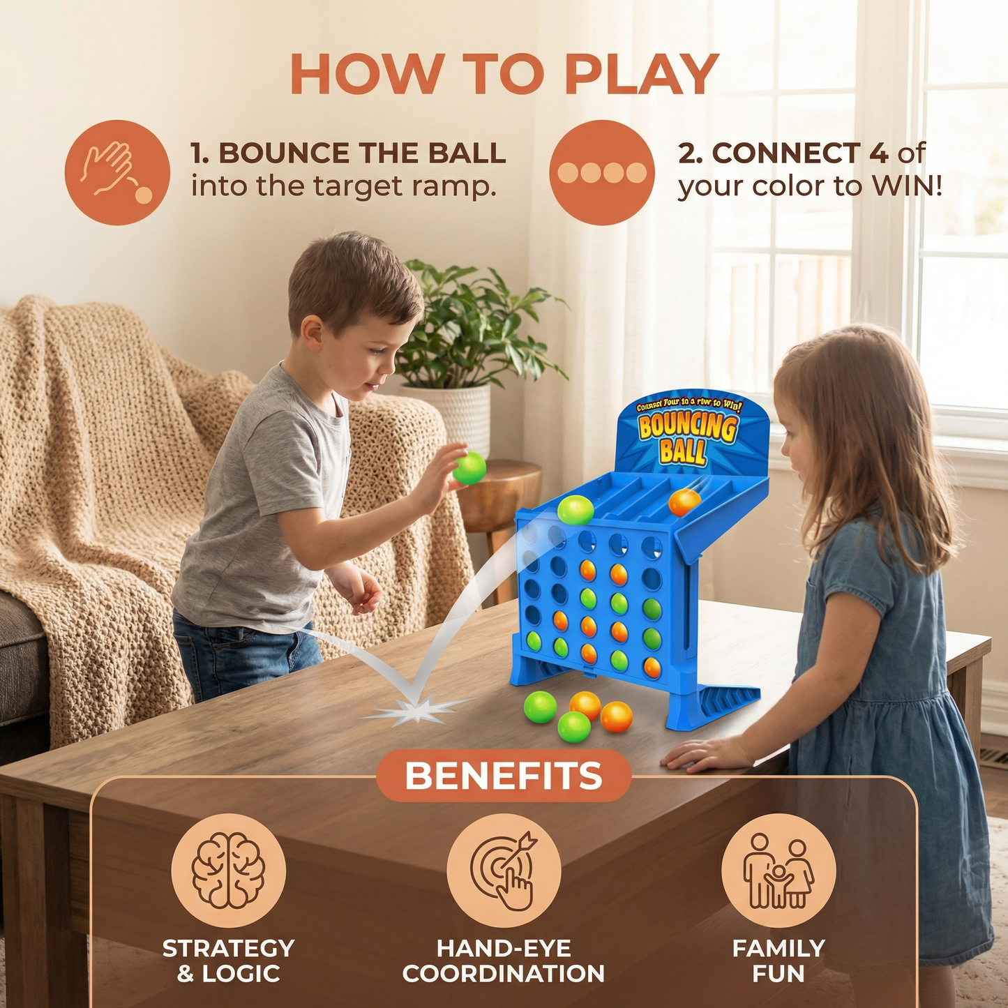 Connect Four Target Shot Game