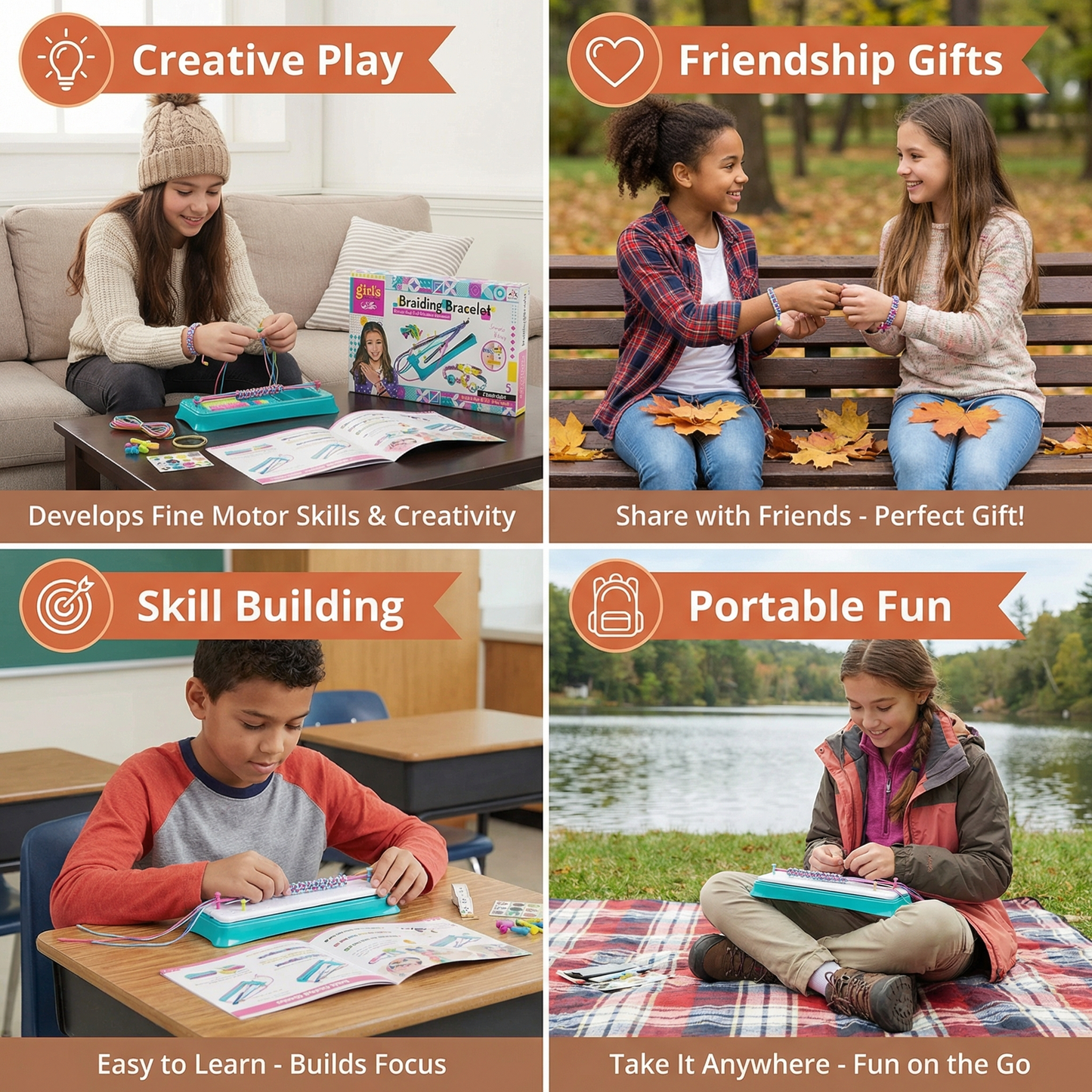 Creative Bracelet Weaving Set