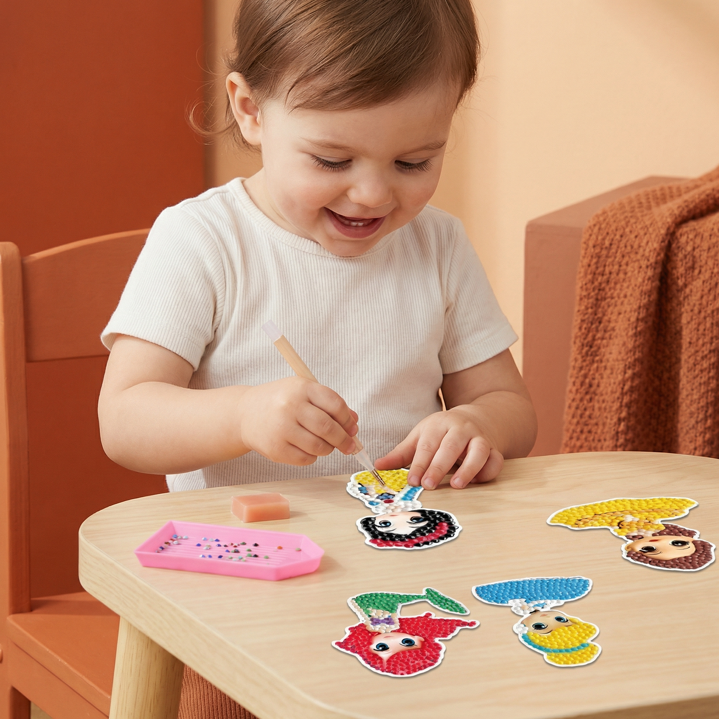 Diamond Painting Stickers for Kids