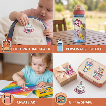 Diamond Painting Stickers for Kids