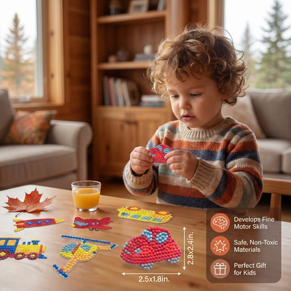 Diamond Painting Stickers for Kids