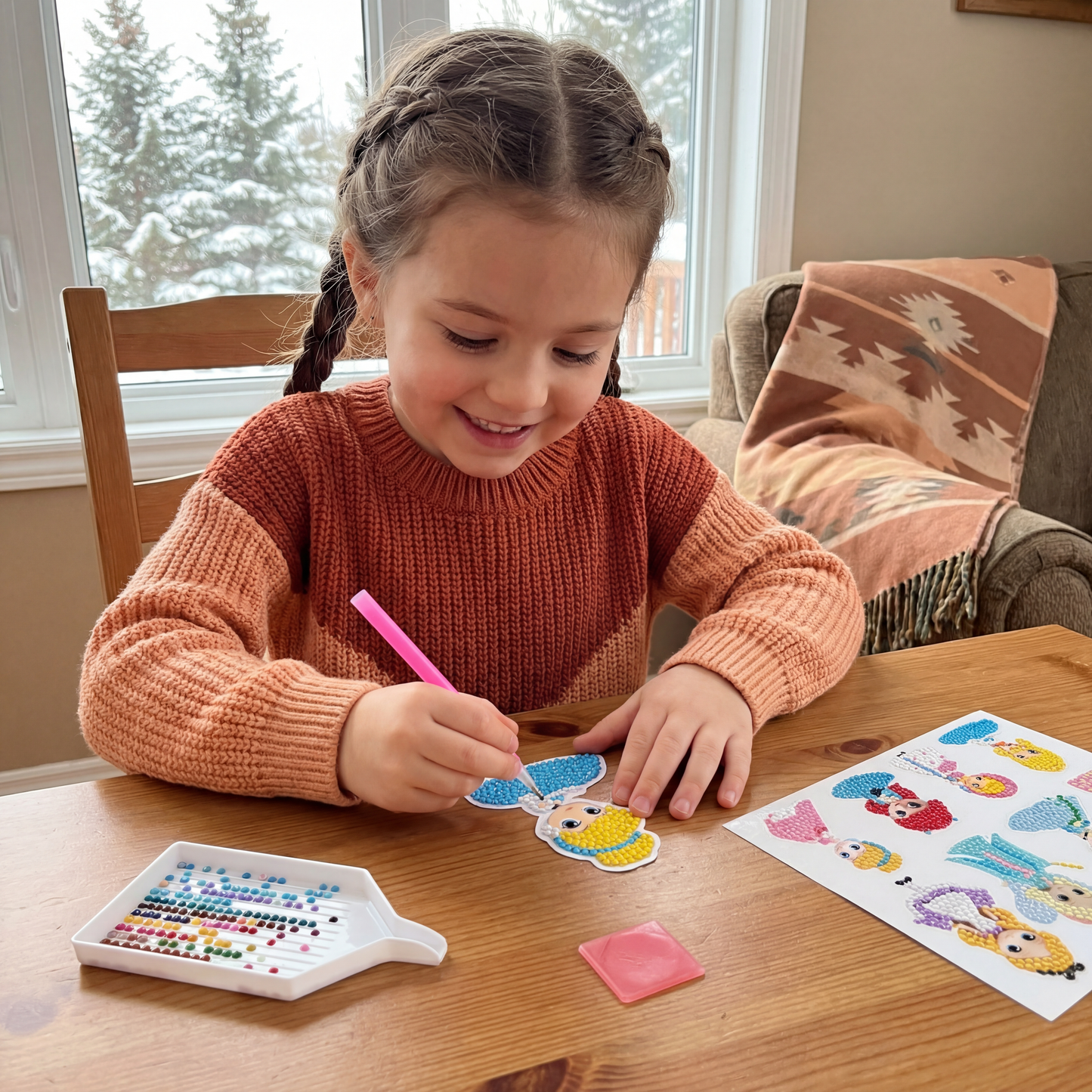 Diamond Painting Stickers for Kids