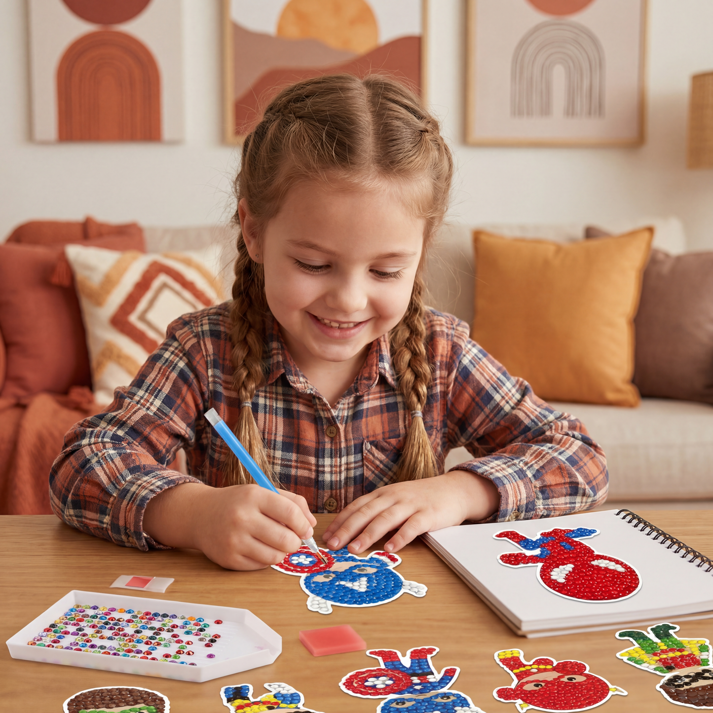 Diamond Painting Stickers for Kids