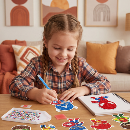 Diamond Painting Stickers for Kids