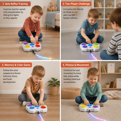 Light Defense Challenge – Interactive LED Reflex Game