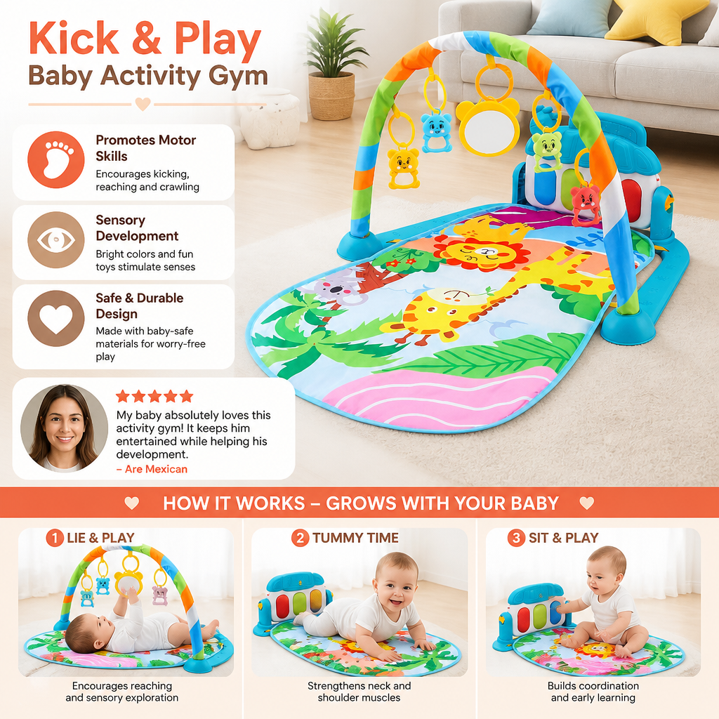 Kick & Play Baby Activity Gym