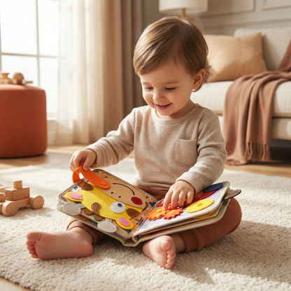 Montessori Sensory Giraffe Story Book