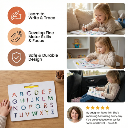 Educational Magnetic Ball Writing Learning Board