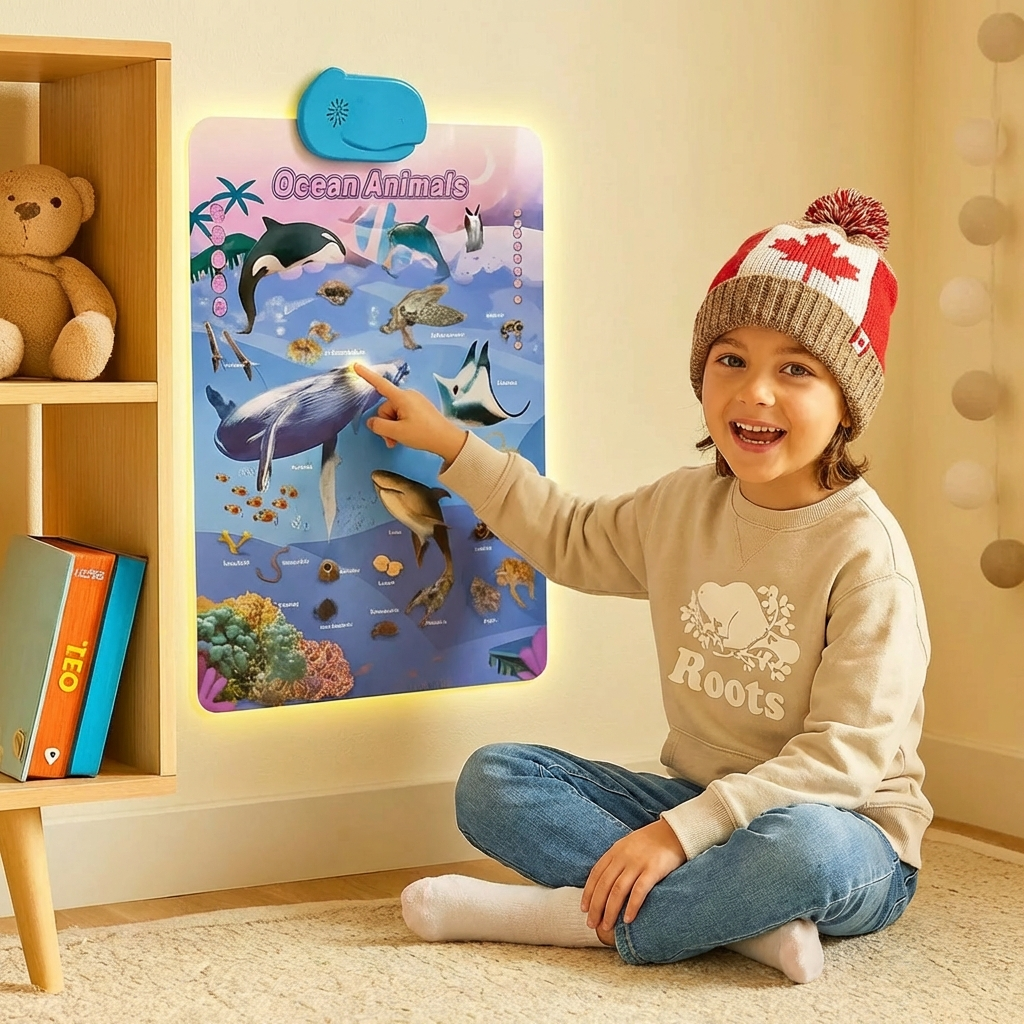 Talking English Learning Board for Kids