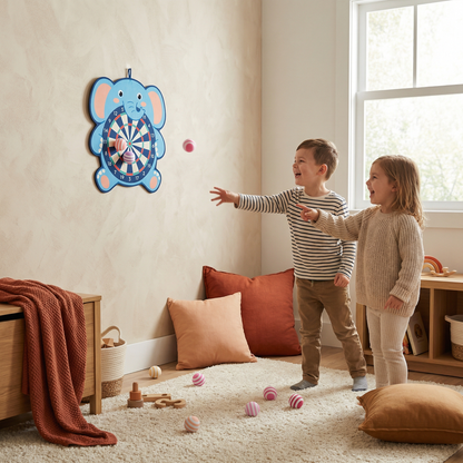 Cute Kids Dart Throwing Game