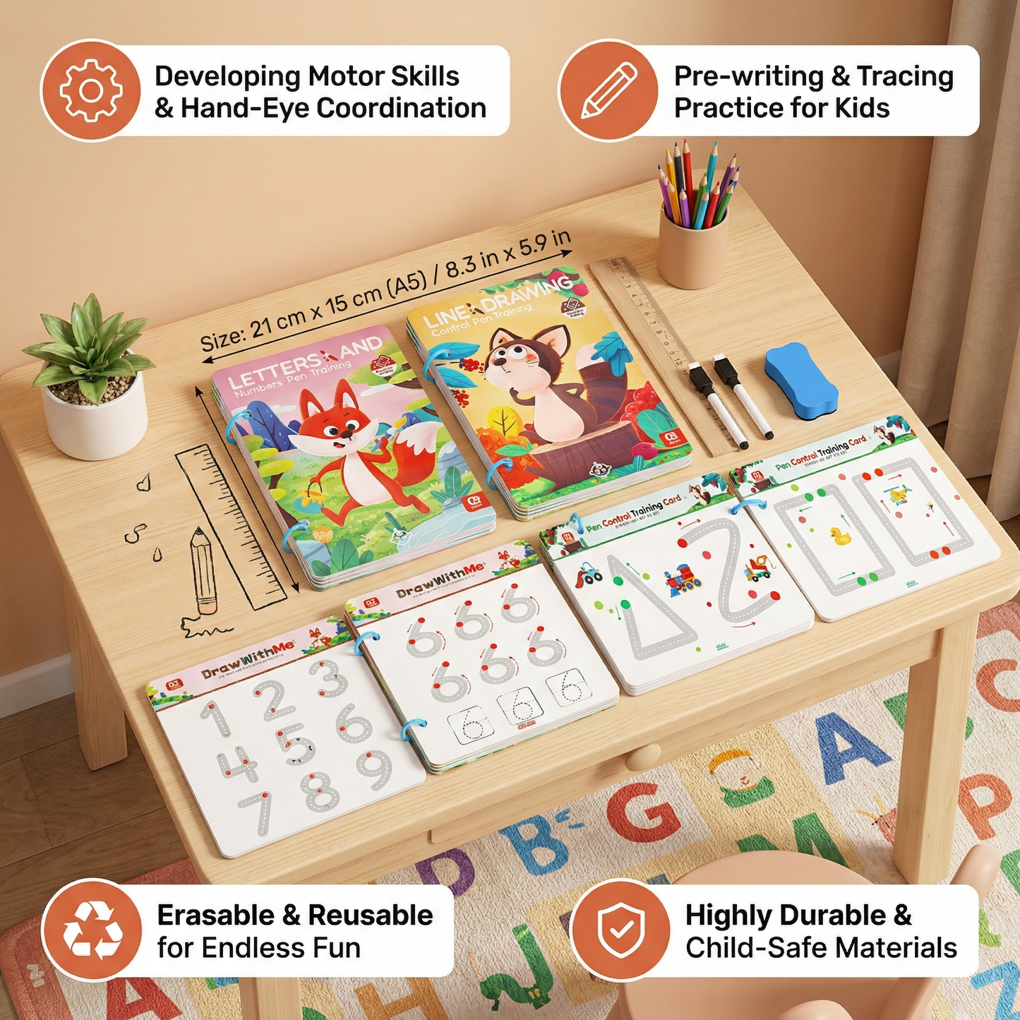Pen Control Training Book for Kids