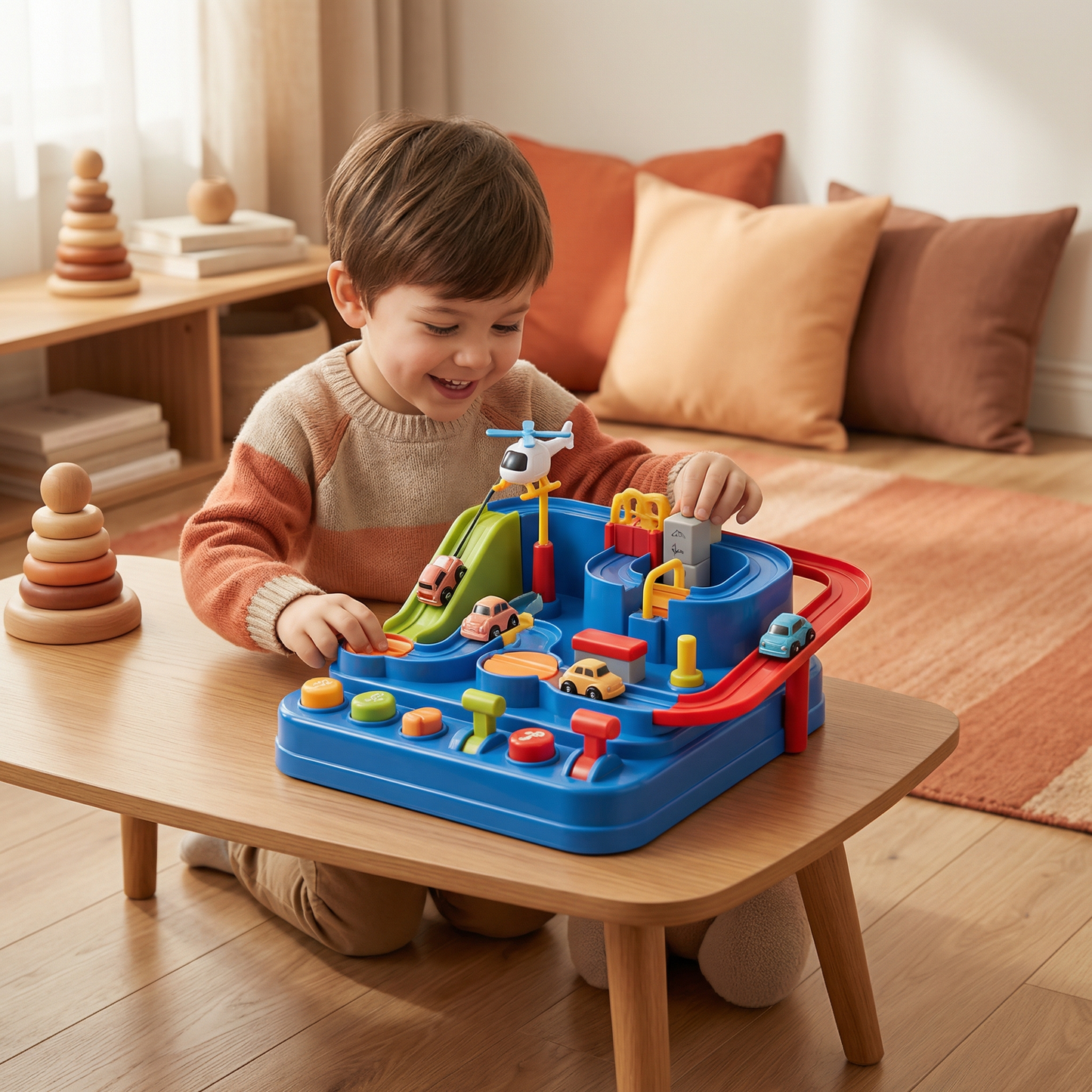 Educational Vehicle Dexterity Game for Kids