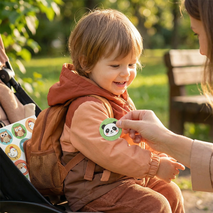 Natural Stickers for Mosquito Protection for Children and Babies (100 Pieces)