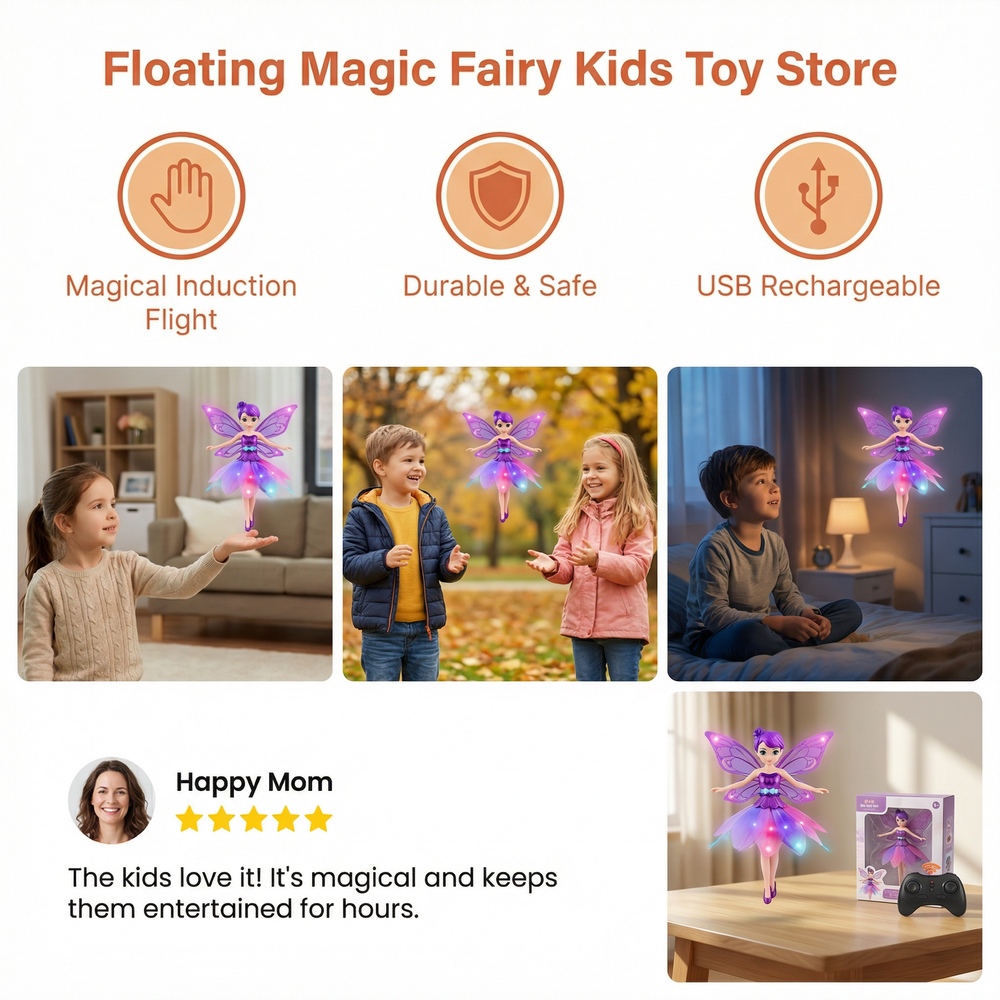 Floating Magic Fairy Kids Toy