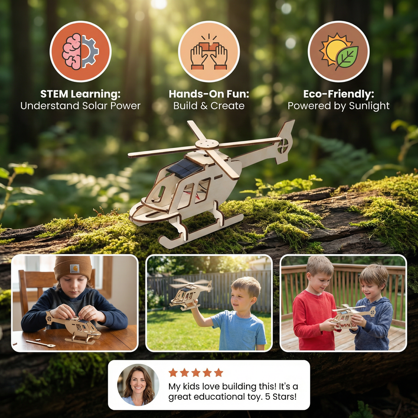 Creative Building Block Research Toy - Science Made Fun!