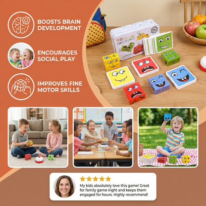 Face Puzzle Cube Game