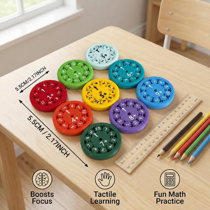 Math Learning Game Fidget Spinner