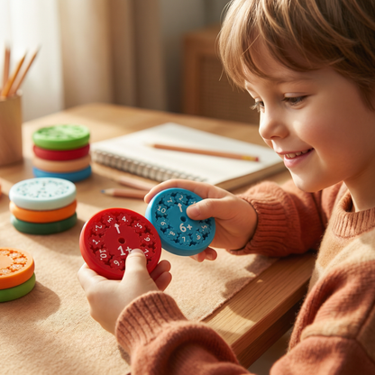 Math Learning Game Fidget Spinner