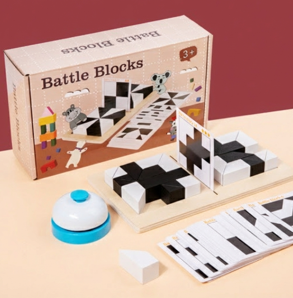 Two-Tone Logic Puzzle Game in Pocket Size